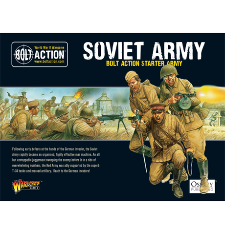 Bolt Action: Soviet - Starter Army forside