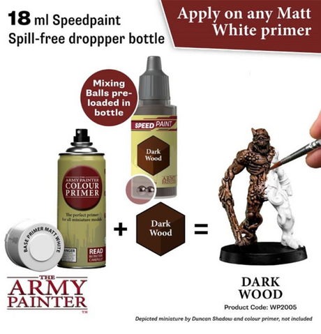 Army Painter: Speed Paint - Dark Wood
