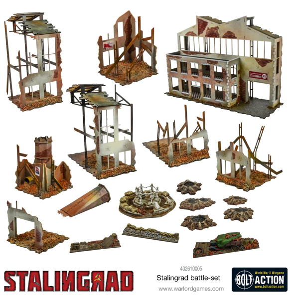 Bolt Action: Stalingrad battle-set indhold