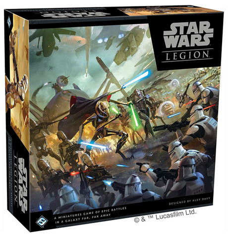 Star Wars Legion - Clone Wars Core Set forside