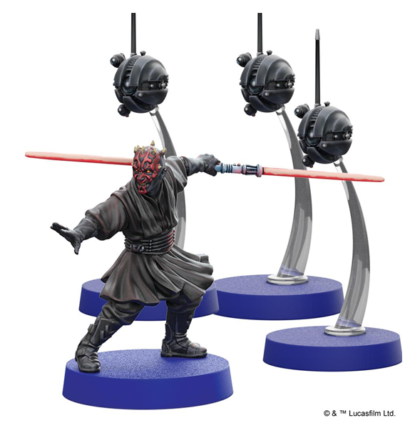 Star Wars Legion - Darth Maul and Sith Probe Droids indhold