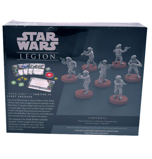 Star Wars Legion - Fleet Troopers bagside