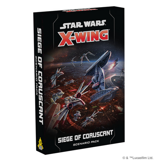 X-Wing: Siege of Coruscant - Scenario Pack forside