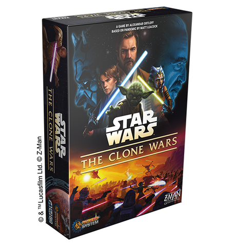 Star Wars: The Clone Wars – A Pandemic System Game (Eng) forside