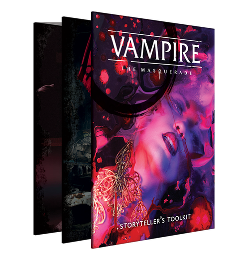 Vampire the Masquerade: 5th Edition Storytellers Screen indhold