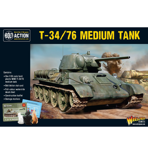 Bolt Action: T34/76 Medium Tank forside