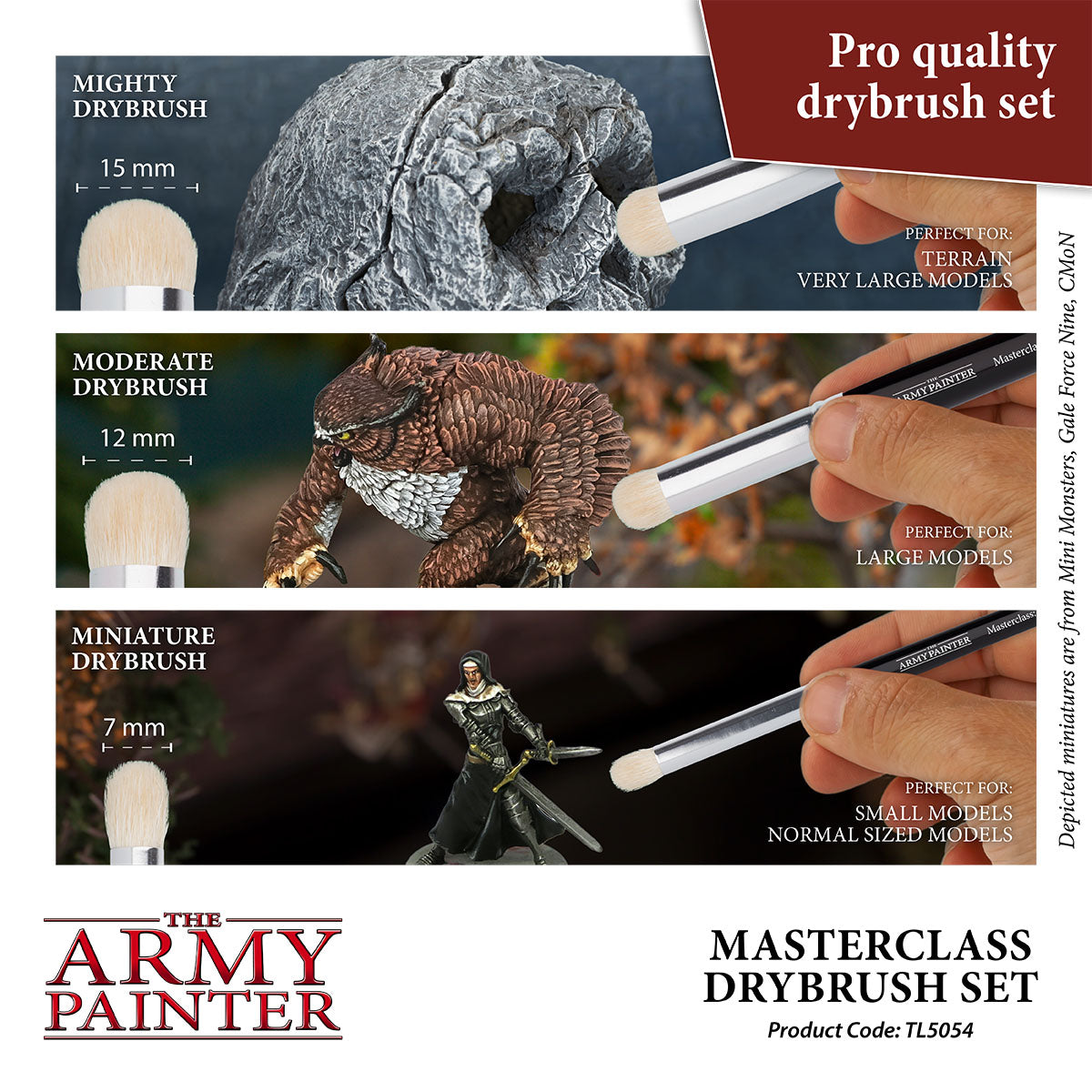 Army Painter: Masterclass - Drybrush Set