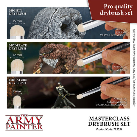 Army Painter: Masterclass - Drybrush Set