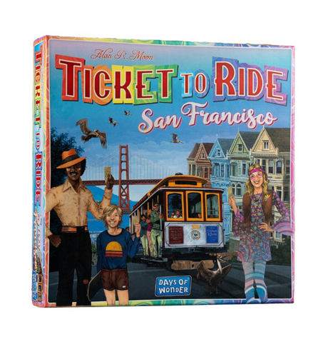 Ticket to Ride - San Francisco (Dansk)