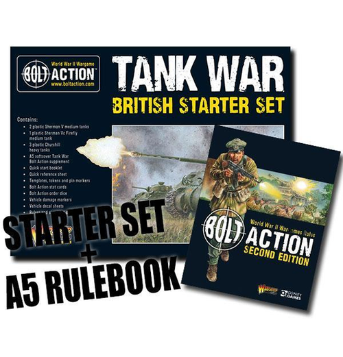 Bolt Action: Tank War - British Starter Set indhold