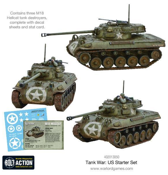Bolt Action: Tank War - US Starter Set (Eng)