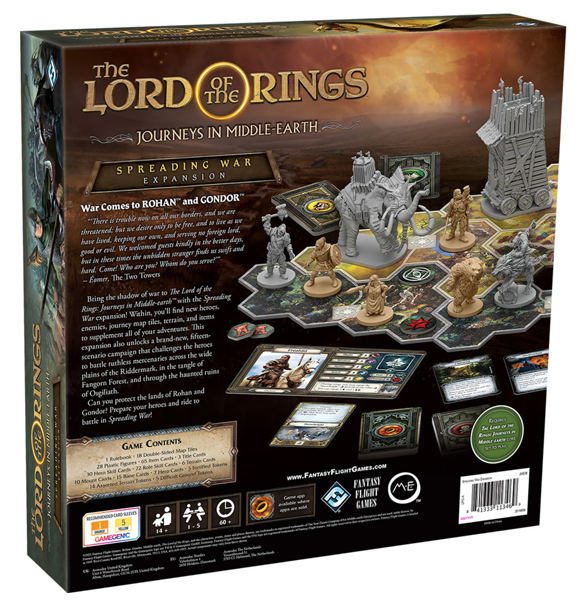 The Lord Of The Rings Journeys In Middle-Earth bagside