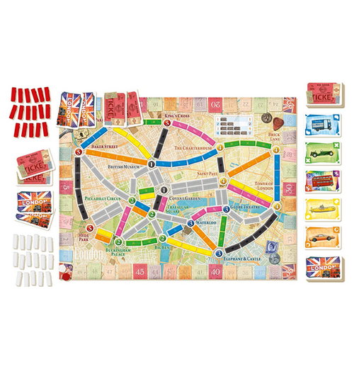 Ticket to Ride London indhold