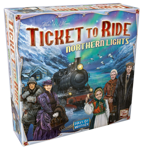 Ticket to Ride: Northern Lights forside