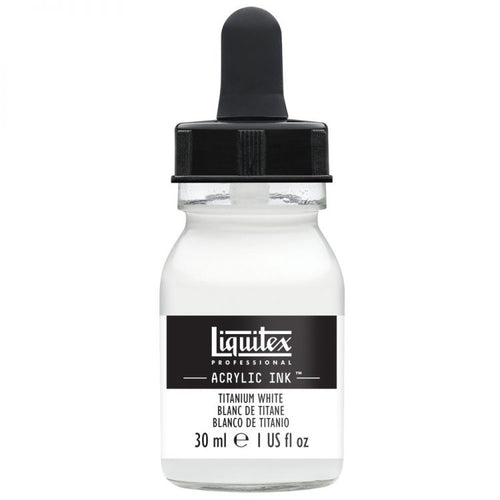 Liquitex Acrylic Ink - Titanium White 30ml