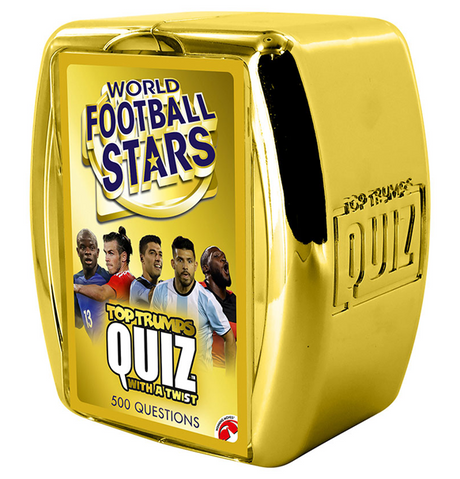 Top Trumps Quiz: World Football Stars (Eng)