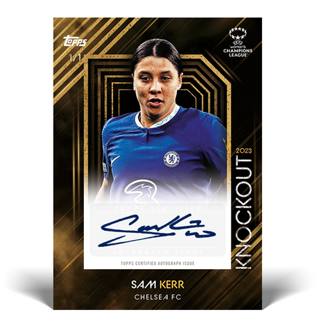 Fodboldkort: Topps UEFA Women's Champions League - Knockout 2023