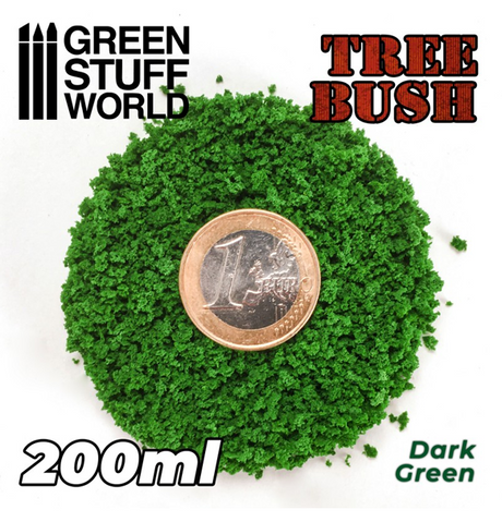 Tree Bush Clump Foliage - Dark Green 200 ml indhold