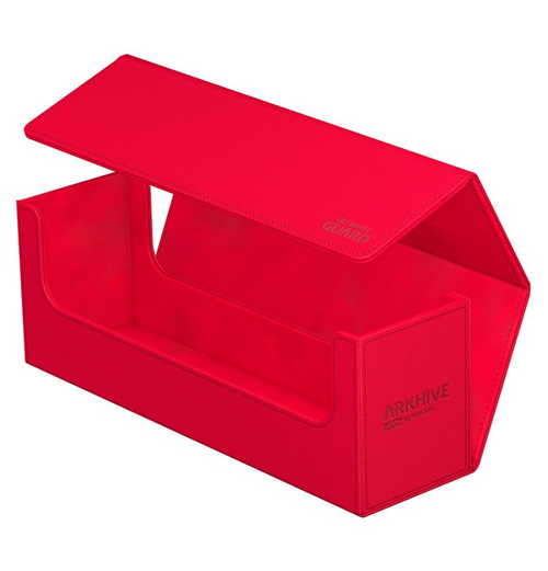 Ultimate Guard Arkhive™ 400+ Standard Size XenoSkin™ - Monocolor Red