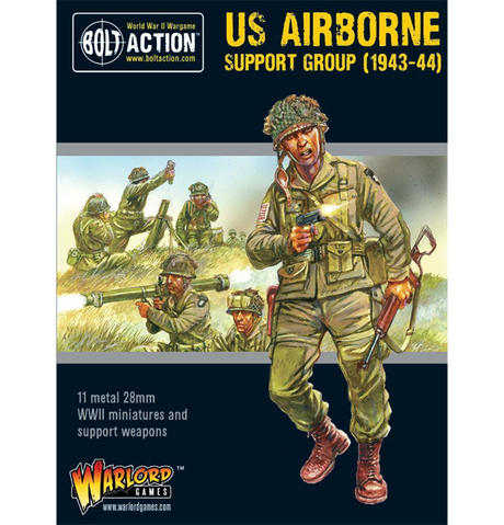 Bolt Action: US Airborne - Support Group 1943-44 forside