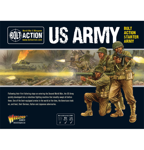 Bolt Action:  US Army - Starter Army forside