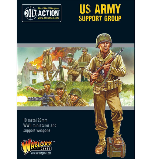 Bolt Action:  US Army - Support Group forside