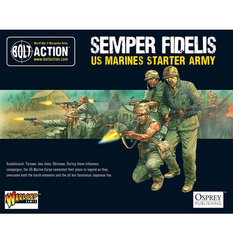 Bolt Action: US Marine Corps - Starter Army forside