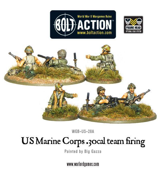 Bolt Action: US Marine Corps - Starter Army indhold