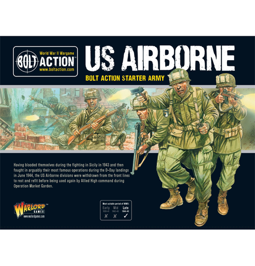 Bolt Action: US Airborne - Starter Army forside