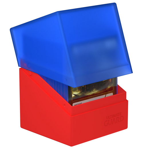 Ultimate Guard: Boulder Deck Case - 100+ Synergy Blue/Red