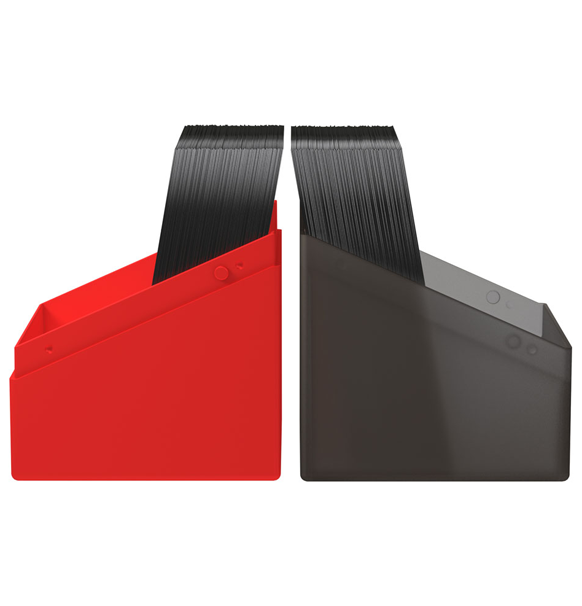 Ultimate Guard: Boulder Deck Case - 100+ Synergy Black/Red