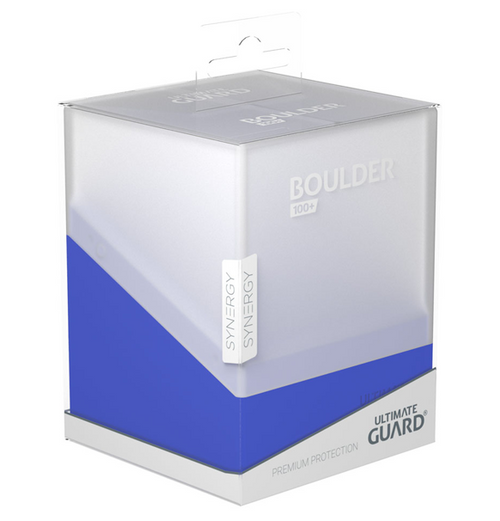 Ultimate Guard: Boulder Deck Case - 100+ Synergy Blue/White