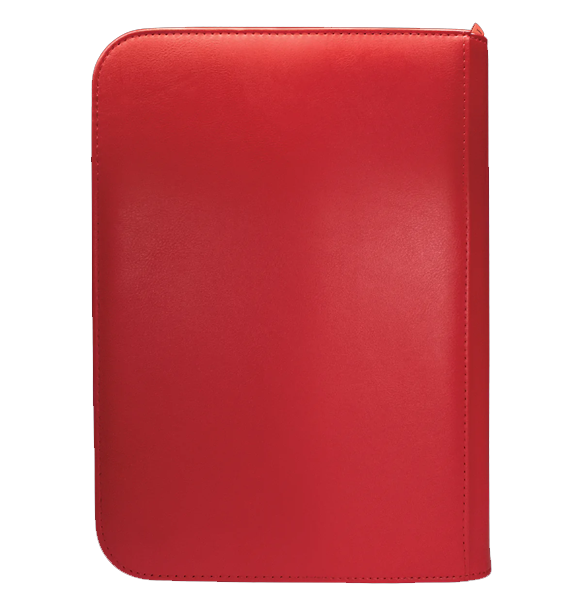 Ultra Pro: Vivid 4-Pocket Zippered Pro Binder - Red