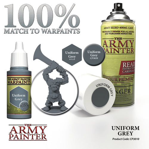 Army Painter: Uniform Grey Primer Spray – Spilforsyningen