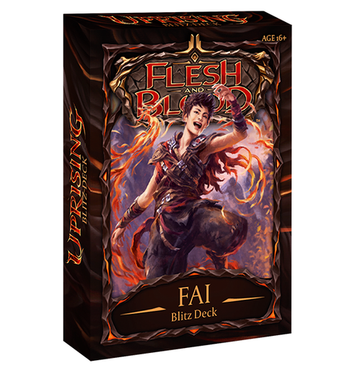 Flesh and Blood TCG: Uprising Blitz deck - Fai forside