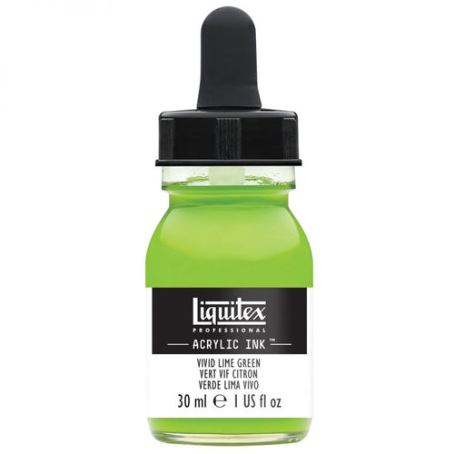 Liquitex Acrylic Ink - Vivid Lime Green 30ml