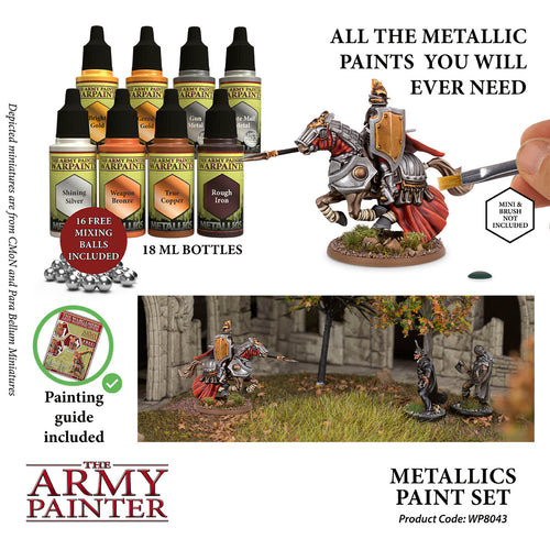 Army Painter Metallics Paint Set