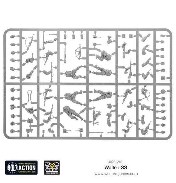 Bolt Action: Waffen SS - WWII SS-Grenadiers indhold