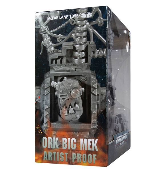 Warhammer 40k: Ork Big Mek - AP Action Figure (30 cm) - kasse side