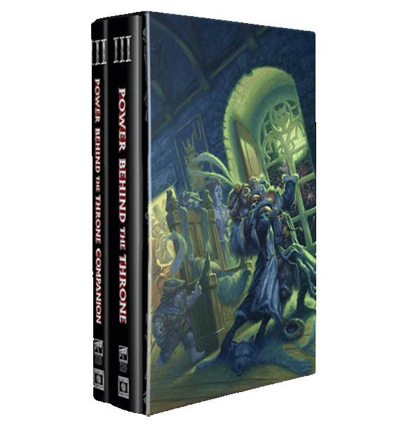 Warhammer Fantasy Roleplay: Power Behind the Throne Enemy V3 Collector's Edition (Eng) forside