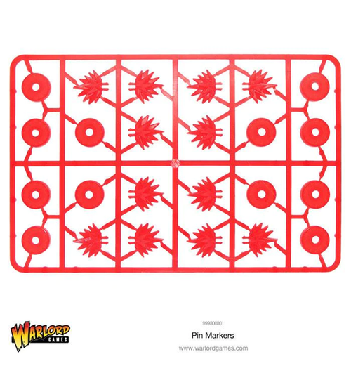Bolt Action: Warlord Games Pin Markers indhold