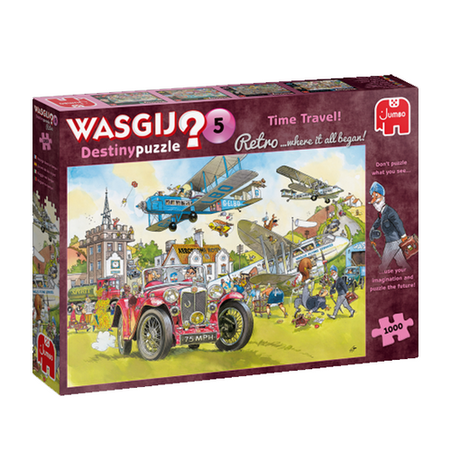 Wasgij Destiny: Time Travel! - 1000 (Puslespil) forside