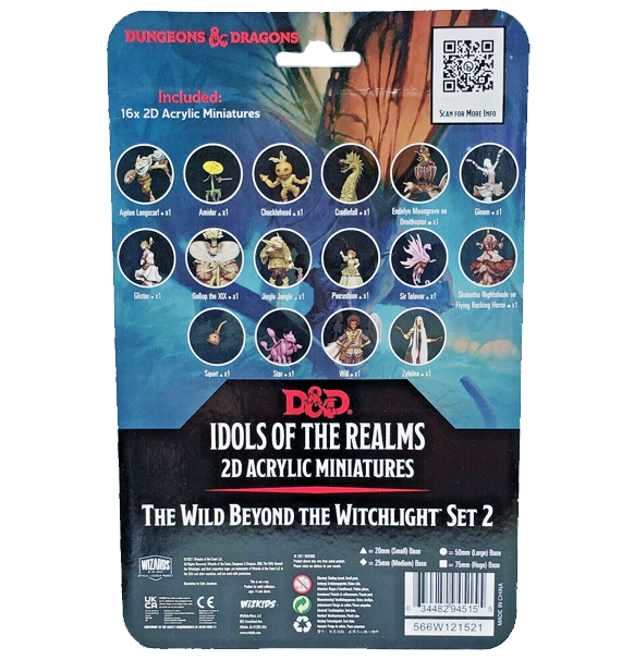 D&D Idols of the Realms: the Wild Beyond the Witchlight Set 2 - 2D (Eng)