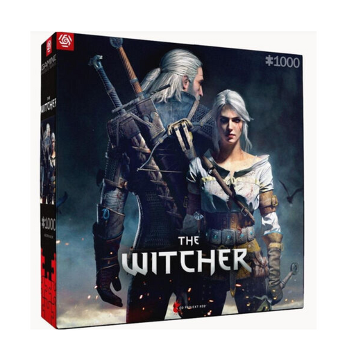 The Witcher: Geralt & Ciri - 1000 (Puslespil)
