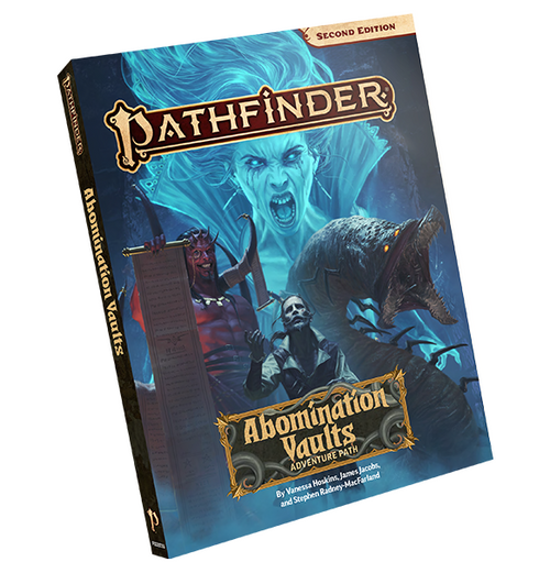 Pathfinder 2nd: Adventure Path - Abomination Vaults forside