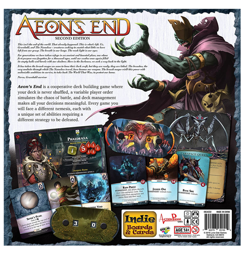 Aeon's End - 2nd Edition bagside