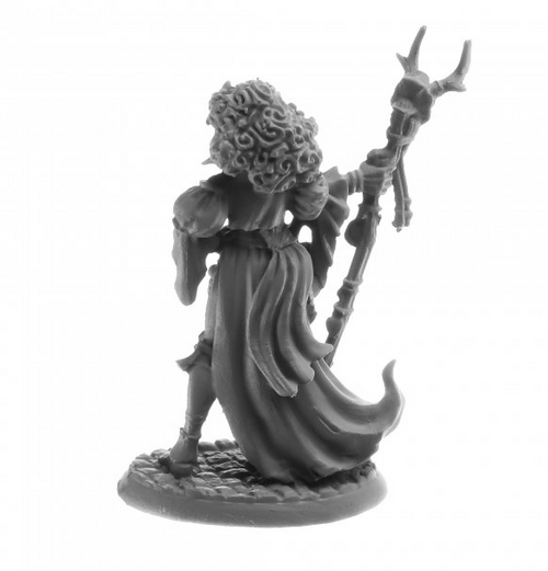 Reaper Bones: Andowyn Thrushmoor - Human Druid bagside