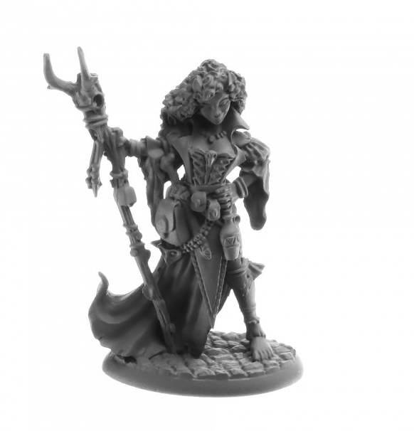 Reaper Bones: Andowyn Thrushmoor - Human Druid forside