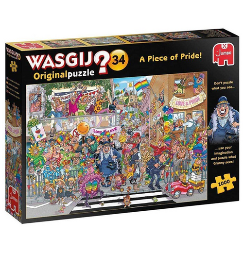 Wasgij Original: A Piece of Pride! 1000 (Puslespil)