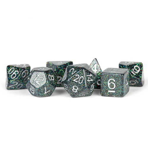 Astro Mica Dice 16 mm Resin Polyhedral Dice Set
